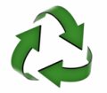 Green Recycling arrows